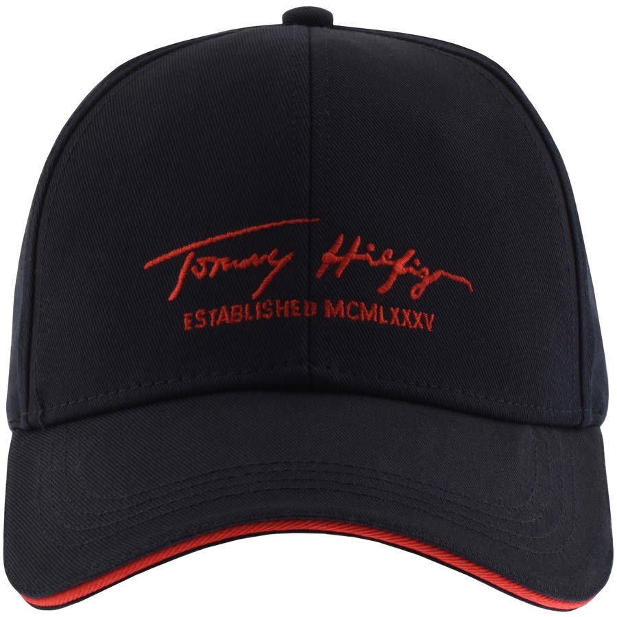 Alternative Image for ProductTommy Hilfiger Signature Logo Cap Navy1